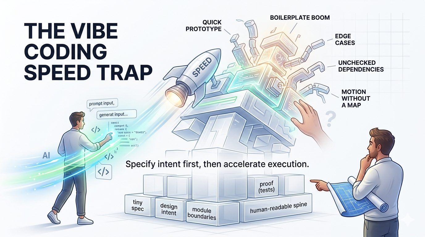 Vibe Coding: The Speed Trap, the Real Drawbacks, and a Better Way to Build